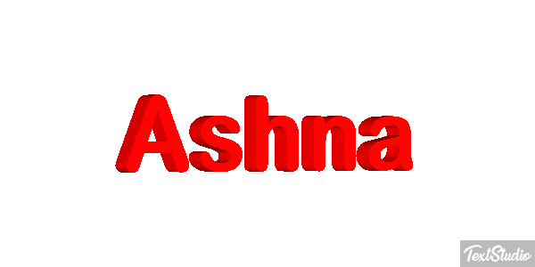 Ashna Texteffekt