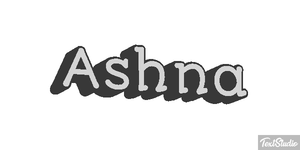 Ashna Texteffekt