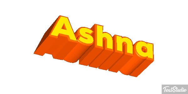 Ashna Texteffekt