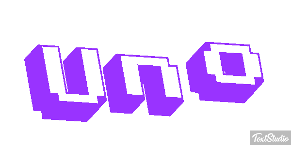 Uno Text effect