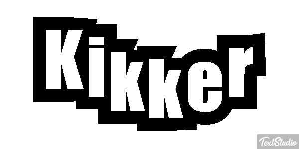 Kikker Tekst effect