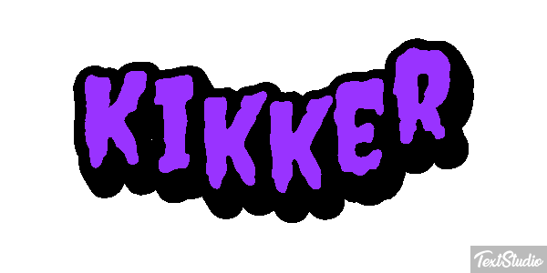 Kikker Tekst effect