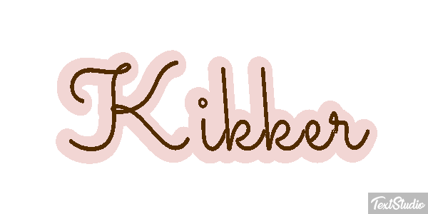 Kikker Tekst effect