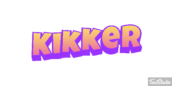 Kikker Tekst effect