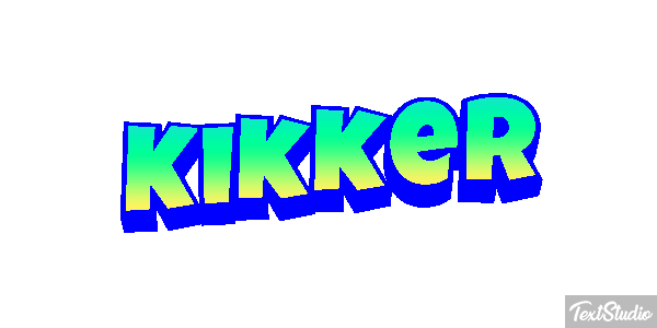 Kikker Tekst effect
