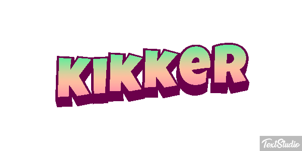Kikker Tekst effect