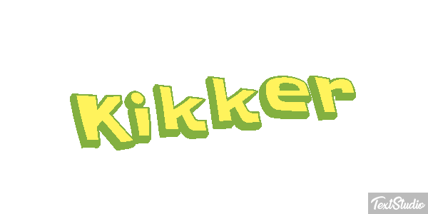 Kikker Tekst effect