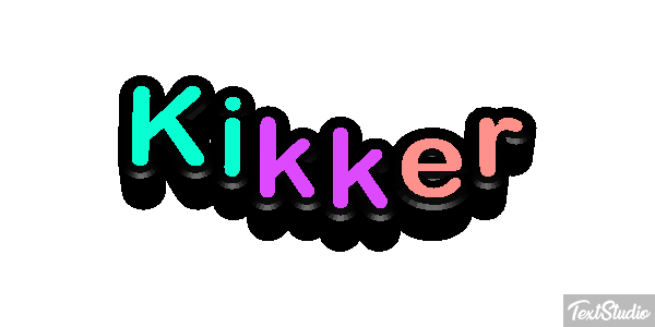 Kikker Tekst effect