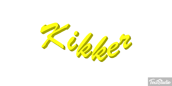 Kikker Tekst effect