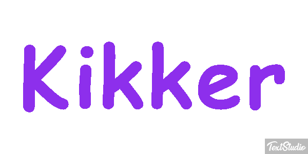 Kikker Tekst effect
