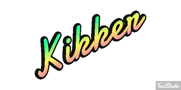 Kikker Tekst effect