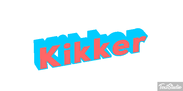 Kikker Tekst effect