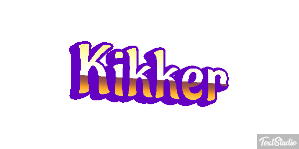 Kikker Tekst effect