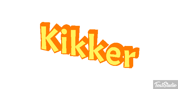 Kikker Tekst effect