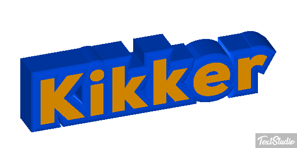 Kikker Tekst effect