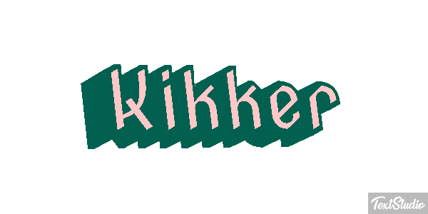 Kikker Tekst effect