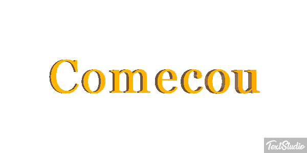 Começou Efeito do texto