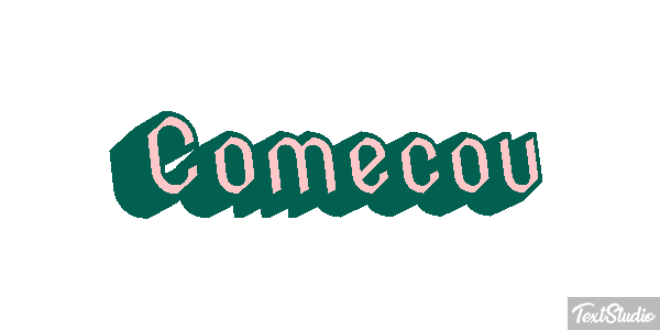 Começou Efeito do texto