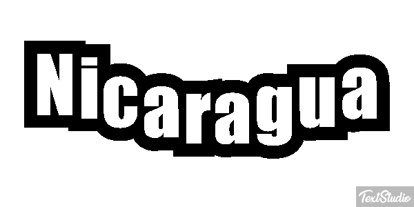 Nicaragua Text effect