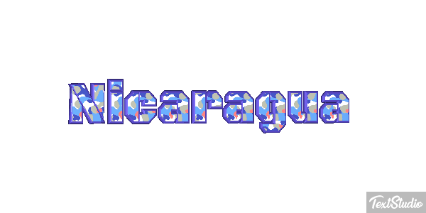 Nicaragua Text effect