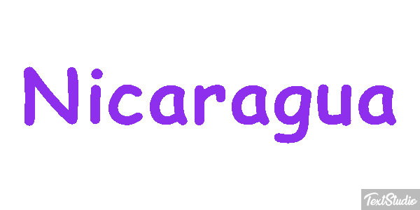 Nicaragua Text effect