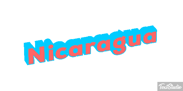 Nicaragua Text effect
