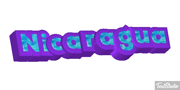 Nicaragua Text effect