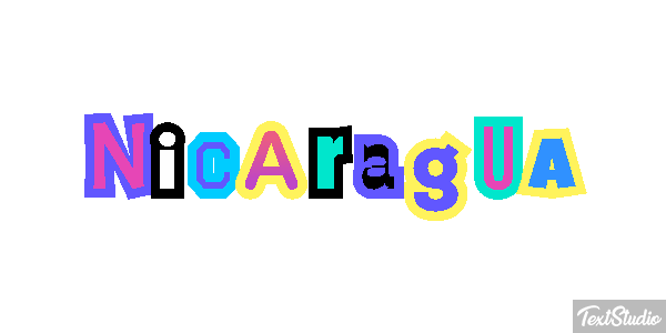 Nicaragua Text effect