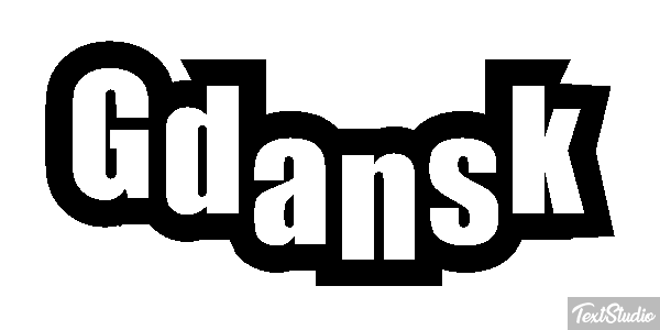 Gdansk Effetto testo