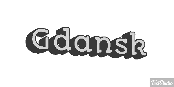 Gdansk Effetto testo