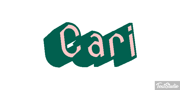 Cari Text effect