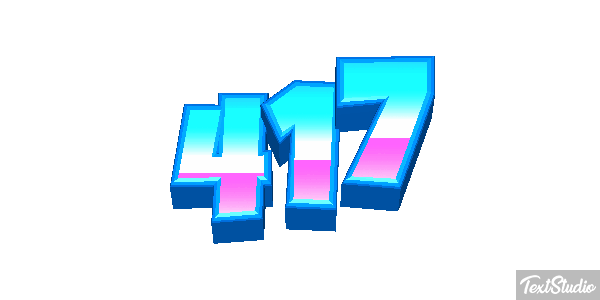 417 Текстовый эффект