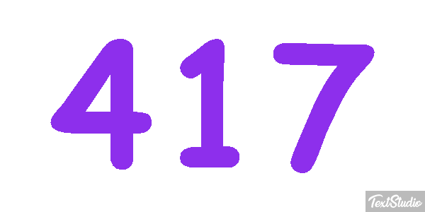 417 Текстовый эффект