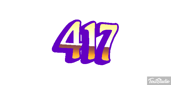 417 Текстовый эффект