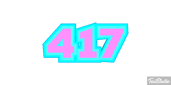 417 Текстовый эффект