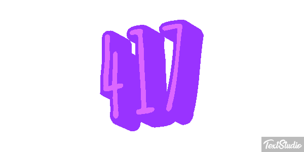 417 Текстовый эффект