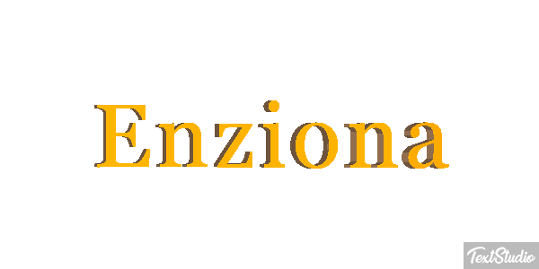 Enziona Effetto testo