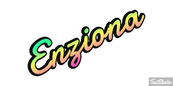 Enziona Effetto testo