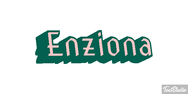 Enziona Effetto testo