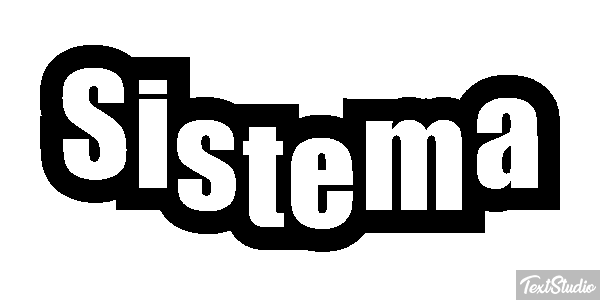 Sistema Efeito do texto