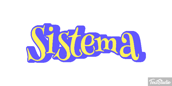 Sistema Efeito do texto