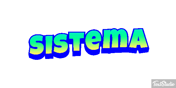 Sistema Efeito do texto