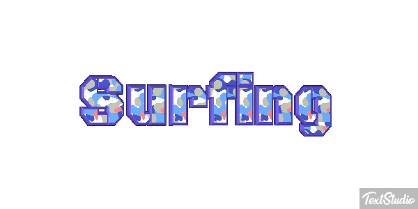 Surfing Efekt tekstowy