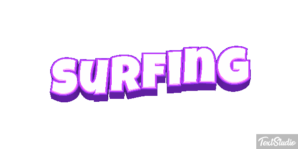 Surfing Efekt tekstowy