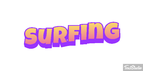 Surfing Efekt tekstowy