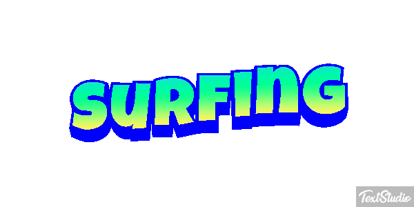 Surfing Efekt tekstowy