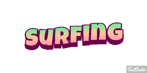 Surfing Efekt tekstowy