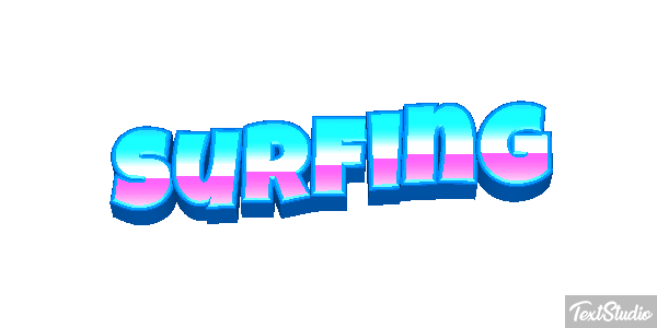 Surfing Efekt tekstowy