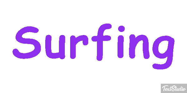 Surfing Efekt tekstowy