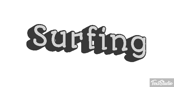 Surfing Efekt tekstowy